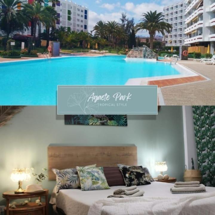 Agaete Park Tropical Style Leilighet Playa del Inglés Eksteriør bilde