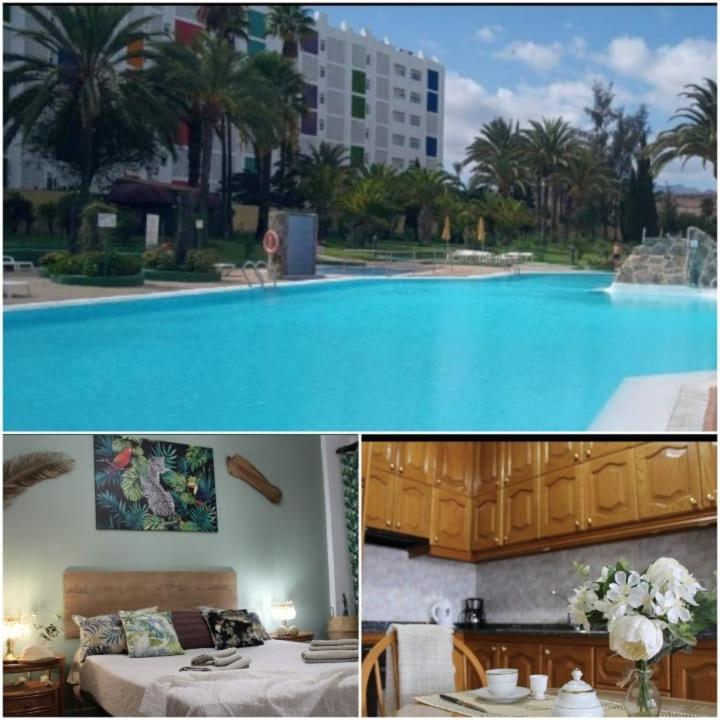 Agaete Park Tropical Style Leilighet Playa del Inglés Eksteriør bilde